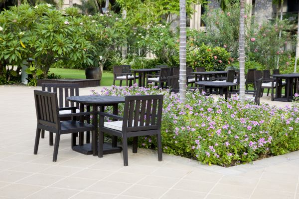 Courtyard Landscaping in Longmont