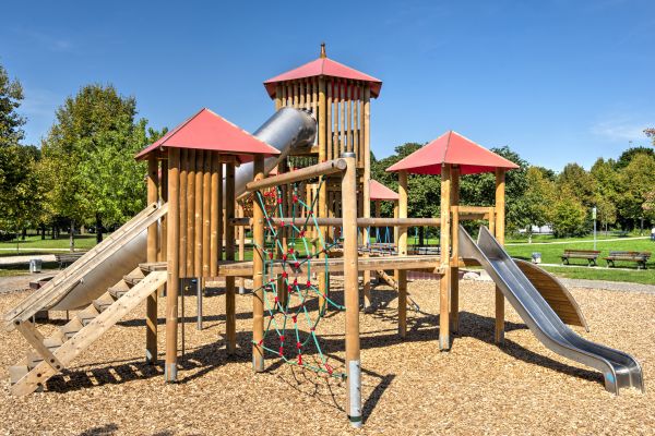 Playground Mulching Service in Longmont