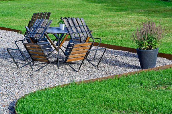 Metal Edging Installation in Longmont