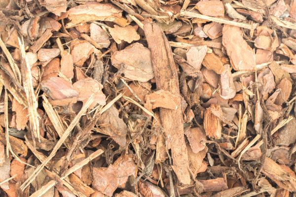 Bark Mulch Installation in Longmont